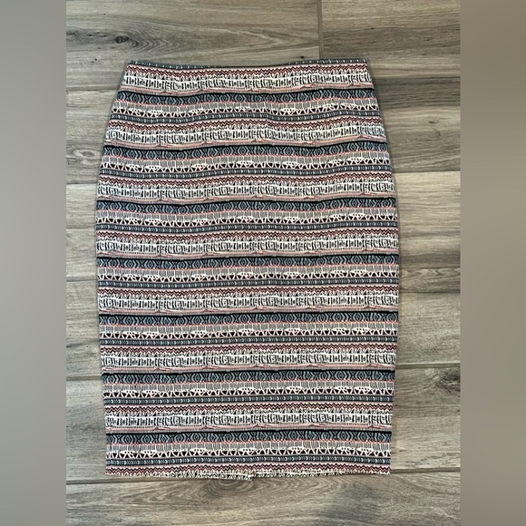 Limited Aztec Midi Skirt Size 10 - Picture 4 of 13